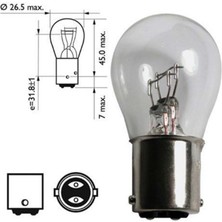 Hsgl Arka Stop Ampulu 12V 21/5W 15D 2 Li Araç Aydınlatma Sistemleri Motorsiklet 52959