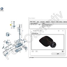 Pelit Otomotiv Golf 4 Vites Topuzu Körüğü Dar Tip Dizel 1J0711113