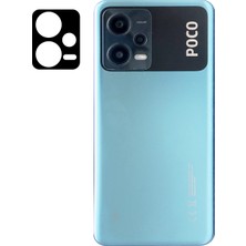 HEPTEKİLETİŞİM Xiaomi Poco X5 Kamera Lens Koruyucu Tam Kaplayan Siyah Çerçeveli Korunaklı (3d K.c)