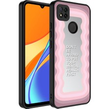 Kny Xiaomi Redmi 9c Kılıf Aynalı Desenli Parlak Mirror Kapak