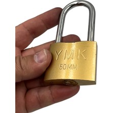 Yuma Kilit Ymk Kancalı Asma Kilit Uzun Sarı 50 mm