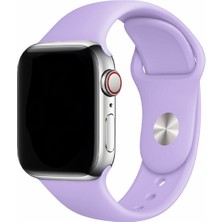 Voyo Apple Watch Uyumlu 3 4 5 6 7 8 Se 38MM 40MM 41MM Silikon Kordon Kayış Soft Yapı Yumuşak Klasik Voyoklas
