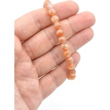 Murty99 Hakiki Doğal Güneş Taşı Bileklik 8 mm