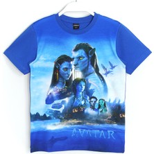 DobaKids 3D Avatar Baskılı Erkek Çocuk T-Shirt Saks