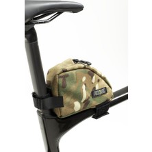 Pack2Ride Toprock Medium Kamuflaj Camo Desenli Kadro Üstü Bisiklet Çantası 0,5 LT