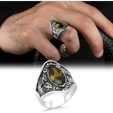 Argento Silver 925 Ayar Gümüş Erkek Yüzük