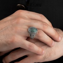 Argento Silver 925 Ayar Gümüş Erkek Yüzük