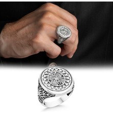 Argento Silver 925 Ayar Gümüş Erkek Yüzük