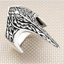 Argento Silver 925 Ayar Gümüş Erkek Yüzük