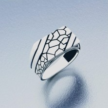 Argento Silver 925 Ayar Gümüş Erkek Yüzük