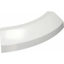 FullYedek Geniş Tip Bosch Çamaşır Kurutma Mandalı ,  Kapak Mandal Tutamak Beyaz