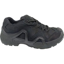 Scooter Deri Siyah Erkek Su Geçirmez Tactical Ayakkabı P1493NS