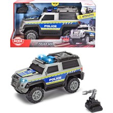 Dickie Işıklı Sesli Büyük Polis Suv Aracı 30 cm Bagaj Açılır