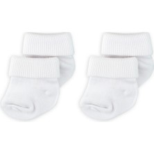 Novibaby 2'li Bambu Bebek Çorap I Yenidoğan Bebek Çorabı