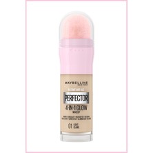 Maybelline New York Instant Perfector Glow Fondöten- 01 Light + Lifter Gloss Dudak Parlatıcısı - 009 Topaz Seti