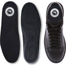 Black Deer N20 Yumuşak Ortopedik Tabanlığı,Rahat Tabanlık,Konfor Tabanı,Darbe Emici,Erkek,Kadın, Siyah