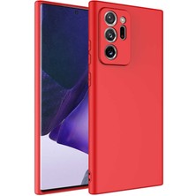 Canpay Samsung Galaxy Note 20 Ultra Kılıf Özel Lansman Serisi, Içi Kadife, Pürüzsüz Yumuşak ve Mat Tpu Silikon