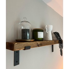 19X170 cm Tekli Demir Ayaklı Raf