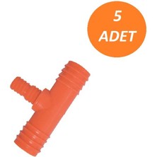 HMC 1"-1/2"-1" Hortum Te'si (5 Adet)