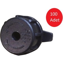 HMC Debi Ayarlı Siyah Ilgaz Damlatıcı (100 Adet)