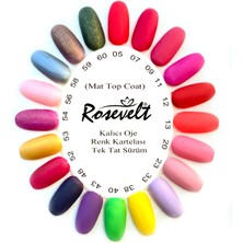 Rosevelt Protez Tırnak Son Kat Mate Top Coat