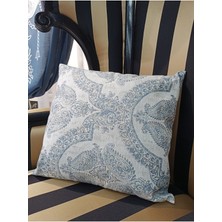 Stay Home Damask Desenli Kırlent Kılıfı 42X42 - 2 Adet