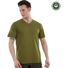 Alpinist Vortex Erkek T-Shirt Haki