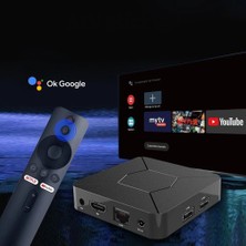 Tekno Hill 4K Ultra Hd Dolby Chromecast Android Tv Media Player / Media Player / Akıllı Tv / Canlı Destek