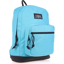 Kaukko Turkuaz Üç Bölmeli Okul ve Günlük Sırt Çantası - (Kız-Erkek) Ortaokul, Lise, Kolej
