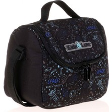 Kaukko Kids&love Siyah Uzay Desenli Erkek Çocuk Beslenme Çantası 3 Litre Termal Yalıtımlı