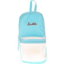 Kaukko Bright Scale Turkuaz Junior Bag Çanta Şekilli Kalem Çantası