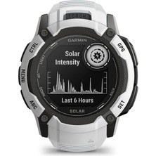 Garmin Instinct 2x Solar Beyaz Multisport Akıllı Saat