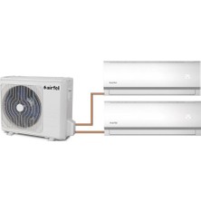Airfel 9+18 Iç 2LMX50A Dış Multi Inverter Klima