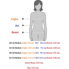 Modayız Büyük Beden Payetli  Uzun Abiye Elbise 17B-2360