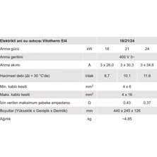 Viessmann Vitotherm EI4 Ani Su Isıtıcı