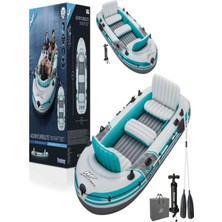 Bestway 65159 Hydro-Force Advanture Elite 5 Kişilik Raft Set Şişme Bot 364*166CM Full SET-65159