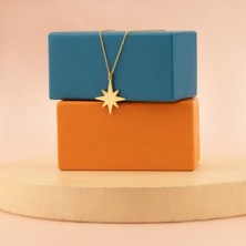 Dkmn Silver Kutup Yıldızı Sembol 925 Ayar Gümüş Kolye