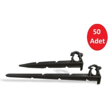 HMC Klipsli Sabitleme Kazığı Uzun (50 Adet)