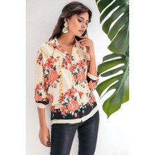 New Laviva Kadın Modern Tarz, Uzun Kol Gömlek