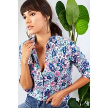 New Laviva Kadın Klasik Gömlek