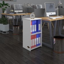 Kenzlife klasörlük raflı attila byz 70*40*30 kitaplık ofis arkalıksız