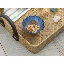 English Home Star Cam Çerezlik Mavi-Beyaz