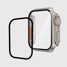 Cool Cold Apple Watch Ultra Yükseltme Case Pc Cam+Kılıf Su Geçirmez (41MM) Seri 7/6/se/5/4/3/2 Uyumlu Koruma