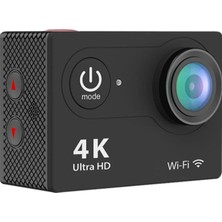 OZMIK4K Ultra Hd 170 Derece Wifi Li Aksiyon Kamera Full Aparat Wifi Desteği