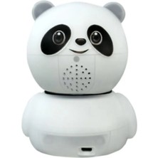 Ozmik CMR22 Panda 360° 1080P Ip Güvenlik Kamerası Gece Görüşlü LED Işıklı Alarmlı Ip Wifi Kamerası