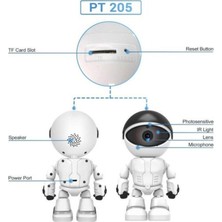 Ozmik Cmr-20 1080P Robot Görünümlü Wifi Ip Güvenlik Kamerası Kablosuz Gece Görüşlü