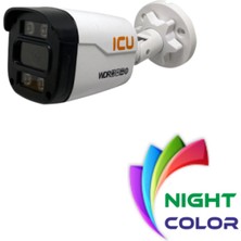 Beylerbeyi Icu Ic 6504W4 HD2MP 3.6 2mp Warm LED Ahd Bullet Night Color Kamera