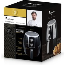 Masterpro Airfryer | 1500 W | 3,4 L | 80-200° C | By Carlo Cracco Serisi | 9177