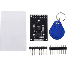 Roba 13.56Mhz RFID Okuyucu Modül + Kart + Anahtarlık Mini NFC Manyetik Kart Etiket Okuyucu Personel Takip Kapı Giriş Kontrol Sayaç Portatif El Cihazı Rfid