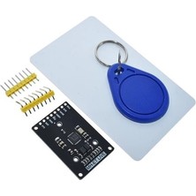 Roba 13.56Mhz RFID Okuyucu Modül + Kart + Anahtarlık Mini NFC Manyetik Kart Etiket Okuyucu Personel Takip Kapı Giriş Kontrol Sayaç Portatif El Cihazı Rfid